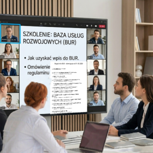 Zasady funkcjonowania w BUR (23.04.2026 16:30) - Szkolenie online