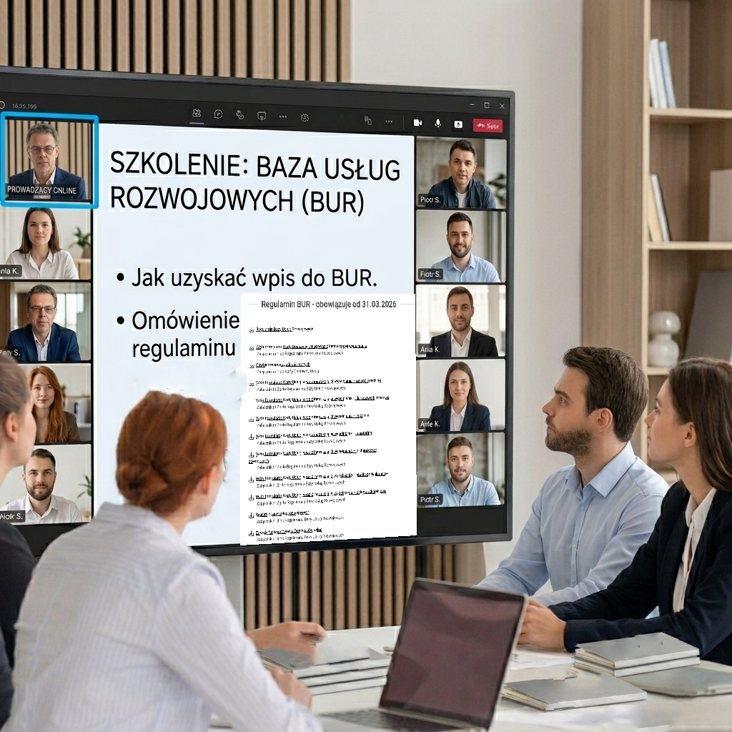 Zasady funkcjonowania w BUR (11.06.2026 15:30) - Szkolenie online
